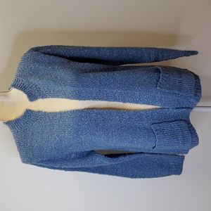 Size large blue Joan Harper cardigan   F27